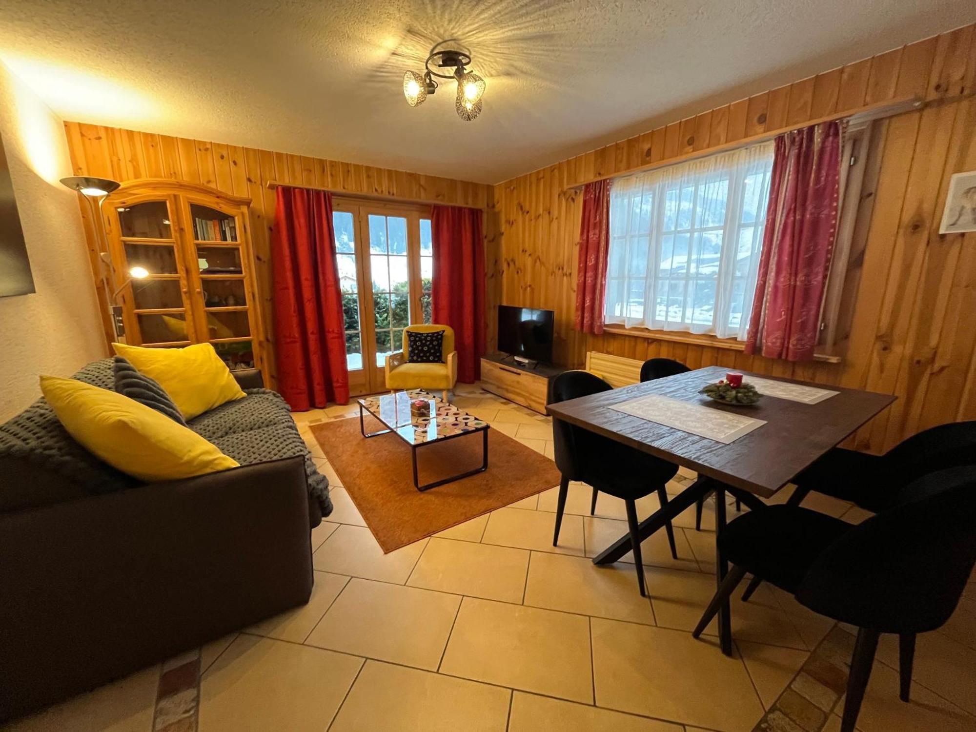 L'Herensarde, Bel Appartement Avec Jardin-Terrasse Et Garage Evolène Kültér fotó